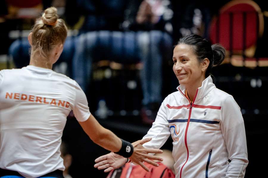 Tamaëla betreurt ontbreken Rus en Hartono bij Billie Jean King Cup