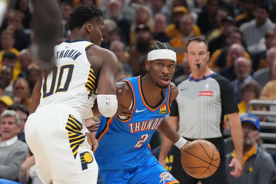 Shai Gilgeous-Alexander am Ball