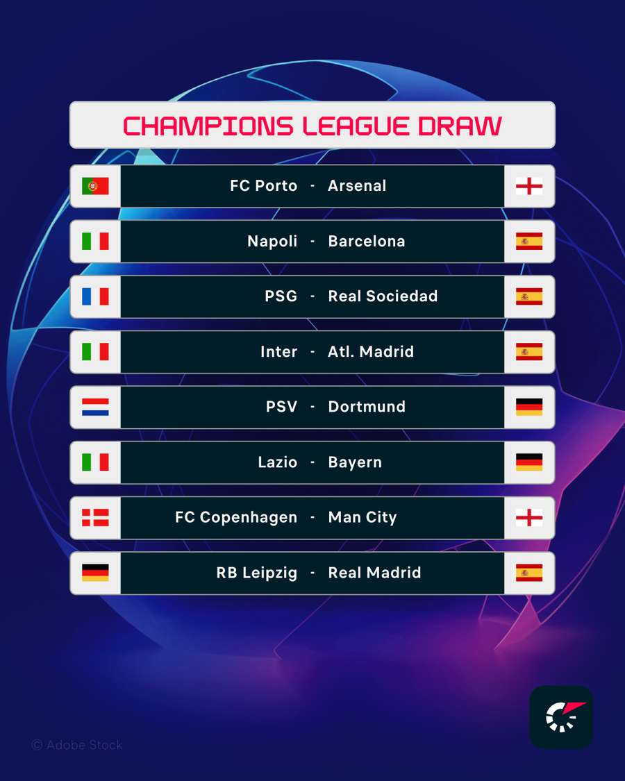 De otte matchups