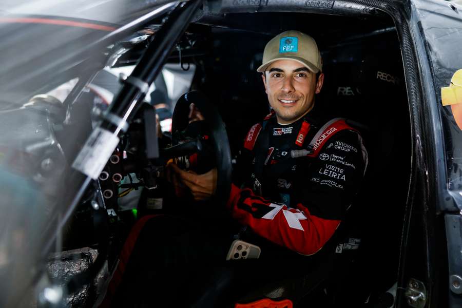 João Ferreira esteve na frente durante cerca de uma centena dos 326 quilómetros cronometrados desta sexta-feira João Ferreira esteve na frente durante cerca de uma centena dos 326 quilómetros cronometrados desta sexta-feira
