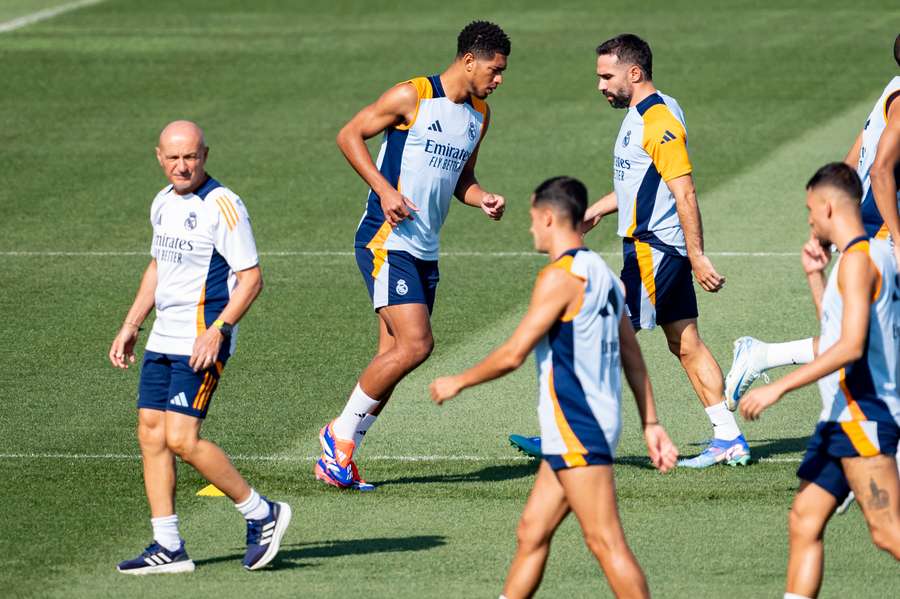 Bellingham stond vrijdag wel op het trainingsveld