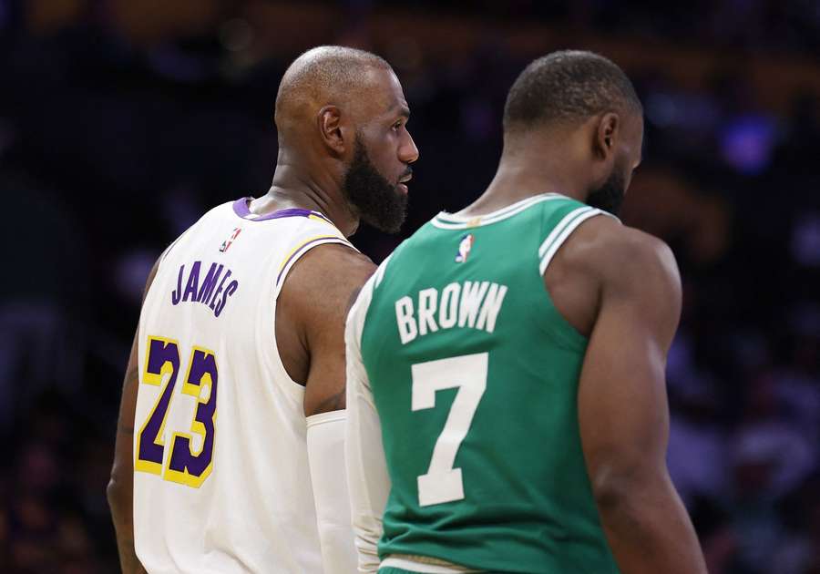 LeBron und Brown sind neuerdings Teamkollegen