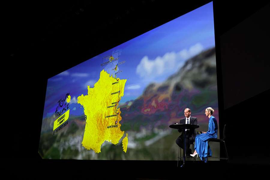 De presentatie van Tour de France Femmes 2024