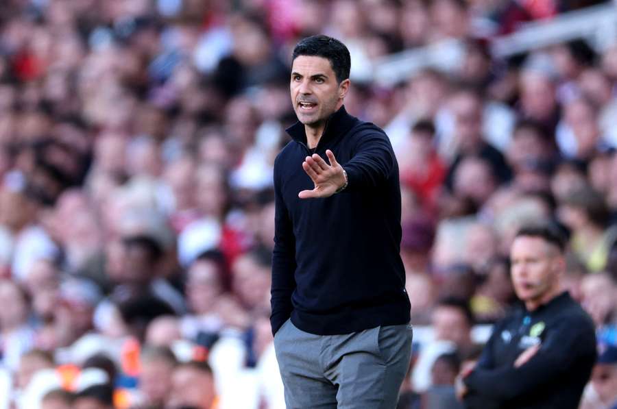 Mikel Arteta, treinador do Arsenal