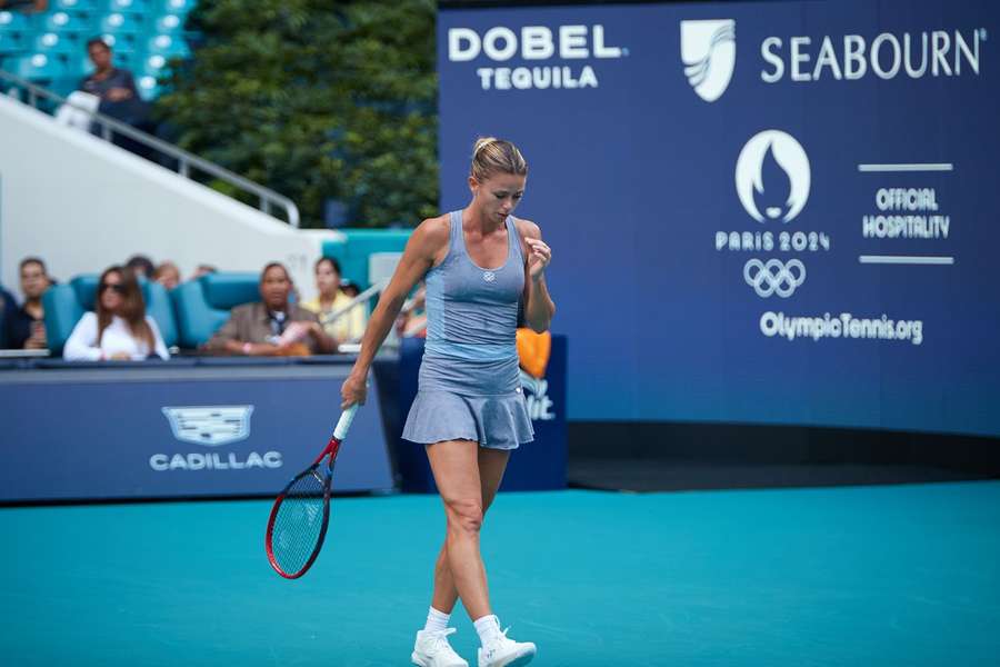 Camila Giorgi har fortalt at hun i årevis ønskede at kvitte tennis