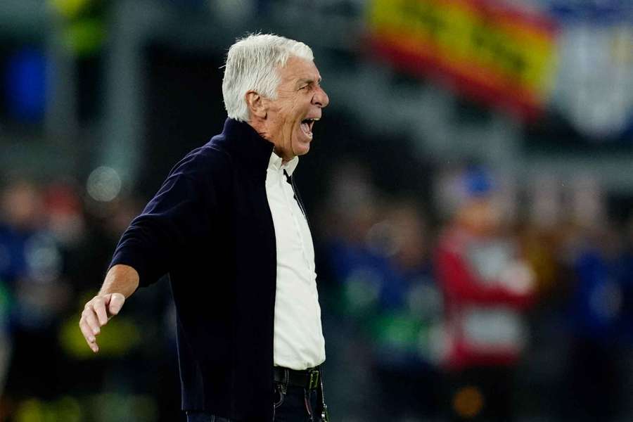 Gian Piero Gasperini, contre le Real Madrid. Gian Piero Gasperini, contre le Real Madrid.