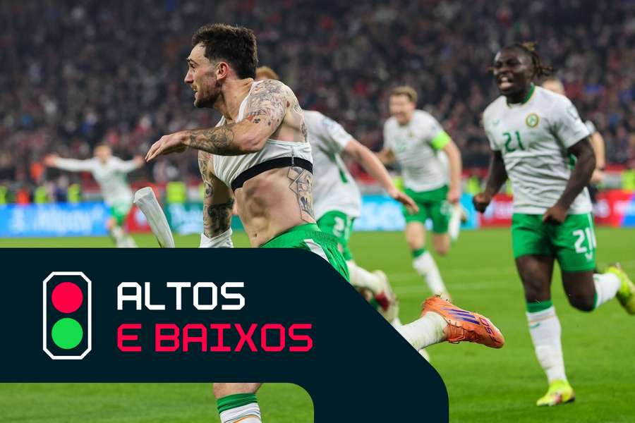 Troy Parrott é o novo herói da República da Irlanda Troy Parrott é o novo herói da República da Irlanda