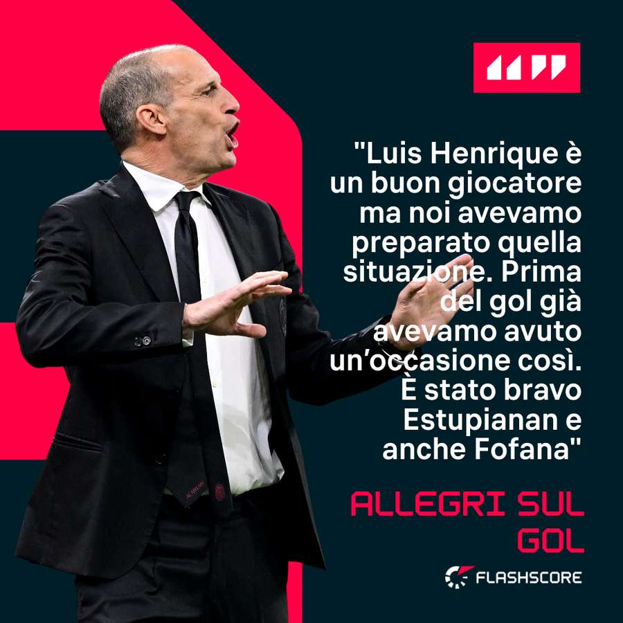 Le parole di Allegri Le parole di Allegri