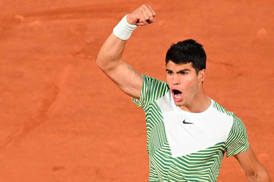 Alcaraz tem estado em destaque em Roland Garros