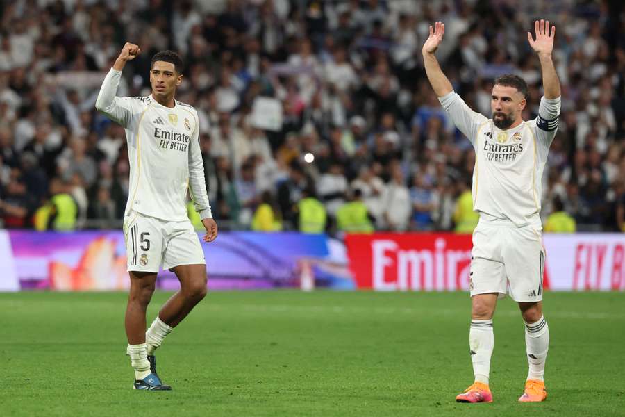 Carvajal se despide de la afición del Real Madrid en su último partido hasta ahora