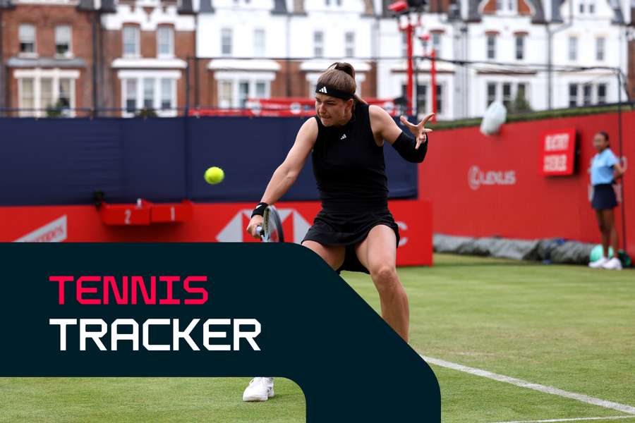 Karolina Muchova has been knocked out at Queen's