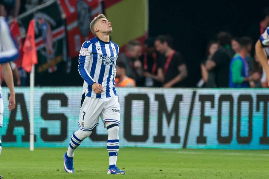 Barrenetxea, jugador de la Real
