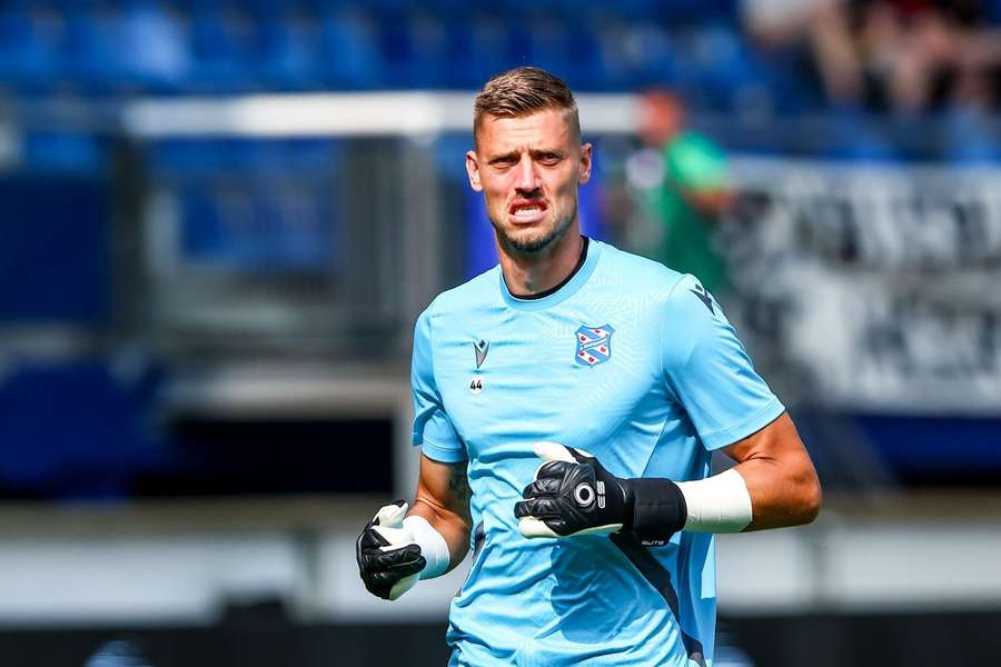 Noppert não tem atualmente lugar a titular no Heerenveen