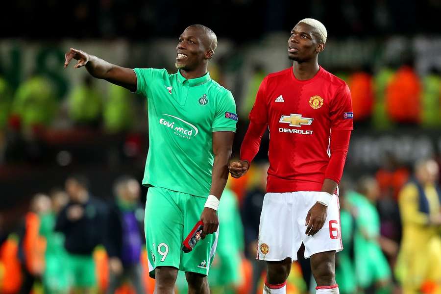 Florentin and Paul Pogba met as opponents in the 2016/2017 season in the knockout stages of the Europa League. Paul's Manchester United knocked out Florentin's Saint-Etienne and later won the entire competition