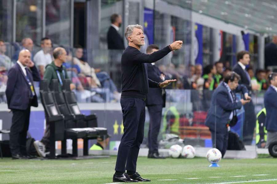 Marco Baroni, treinador da Lazio