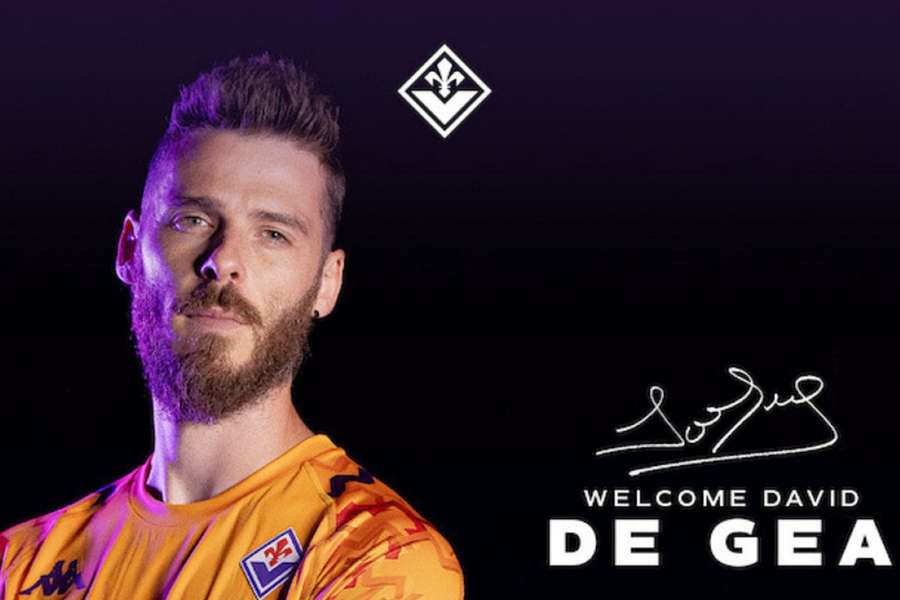 David De Gea presentato ufficialmente dalla Fiorentina