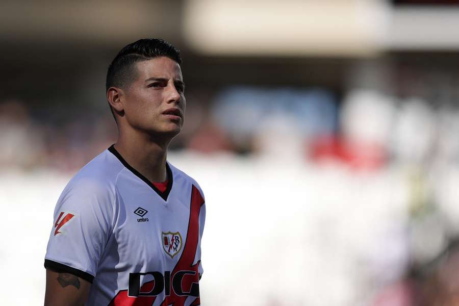 James Rodríguez pelo Rayo Vallecano