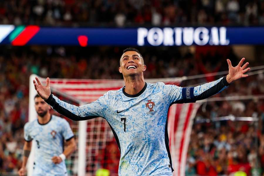 Cristiano Ronaldo scored his 900th career goal in Portugal's win