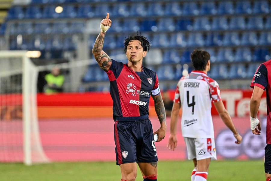 Lapadula fez o golo da vitória do Cagliari