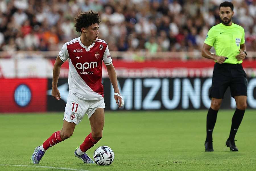 Maghnes Akliouche lors de la victoire face au Havre le week-end dernier. 