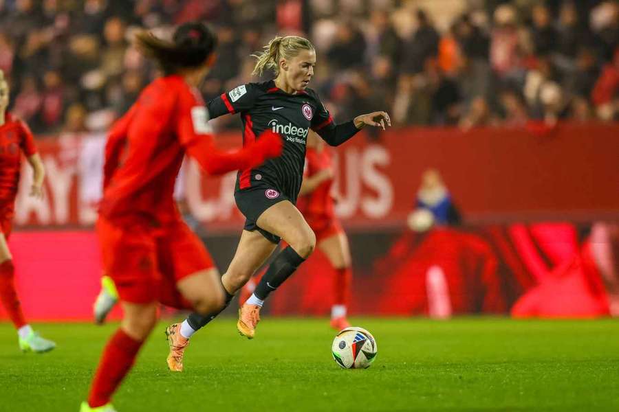 Laura Freigang, melhor marcadora do Frankfurt