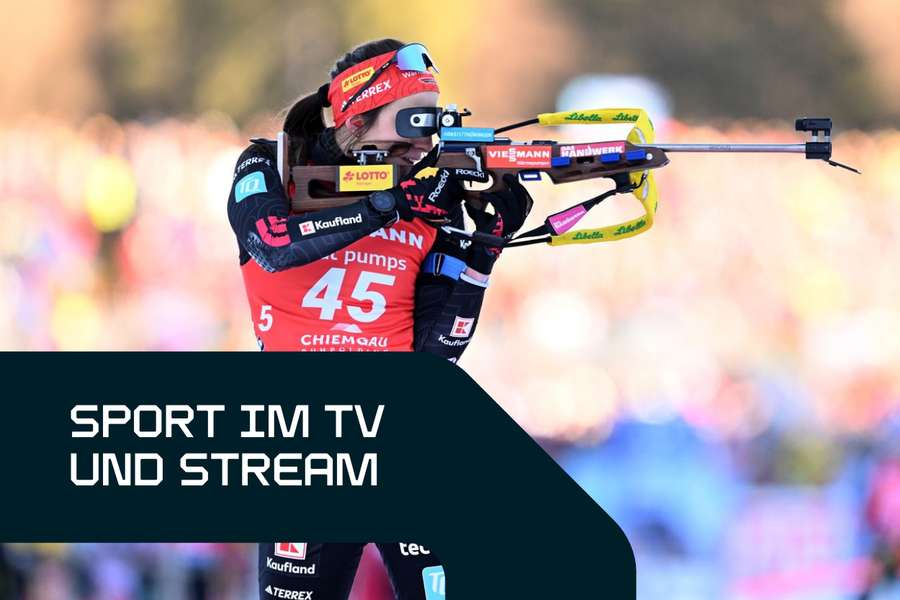 Sport live am Freitag: Vanessa Voigt & Co. sind heute beim Biathlon in Estland gefordert.