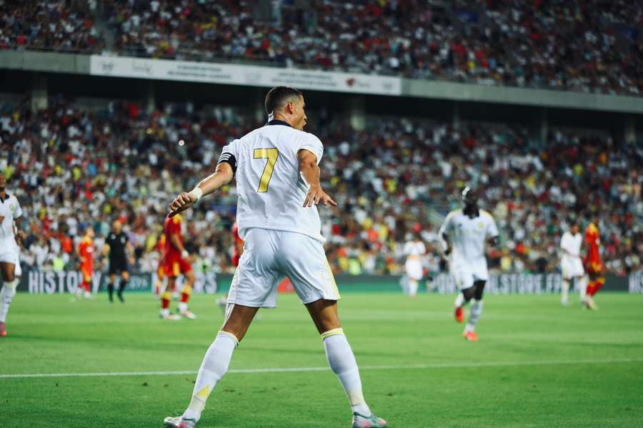 Cristiano Ronaldo hizo un hat trick ante el Rio Ave
