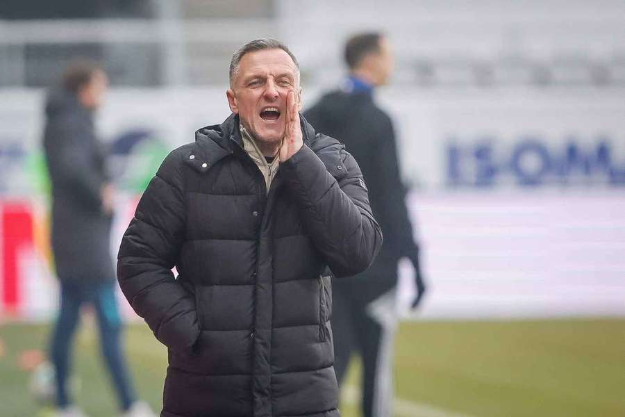 Trenér Jablonce Luboš Kozel.