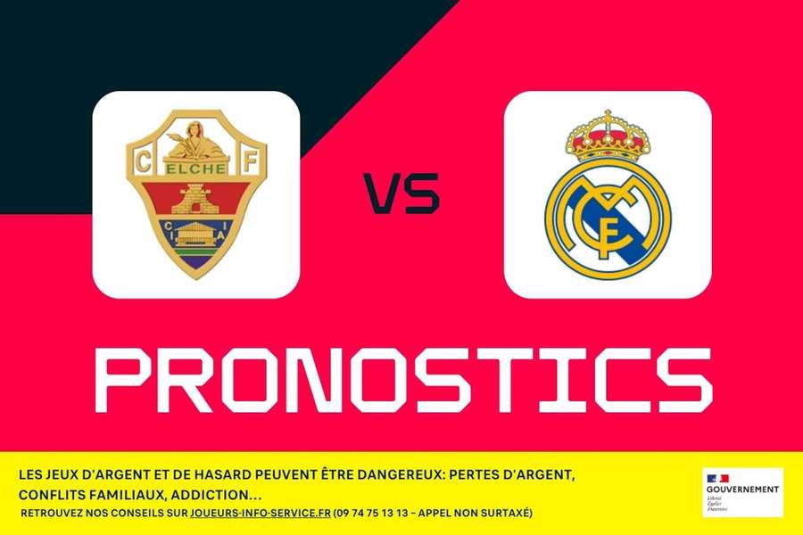 Elche - Real Madrid : pronostics, meilleurs paris et cotes (Liga) Elche - Real Madrid : pronostics, meilleurs paris et cotes (Liga)