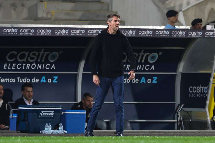 Vasco Seabra, treinador do Arouca Vasco Seabra, treinador do Arouca