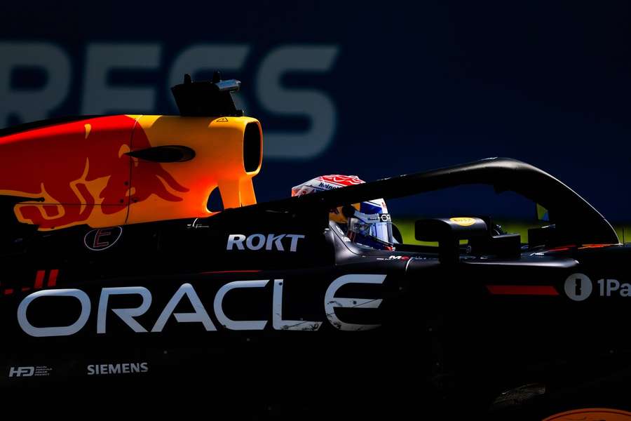 Verstappen in Imola.