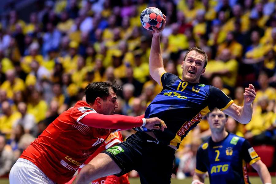 Felix Claar was unstoppable in attack in Sweden's win