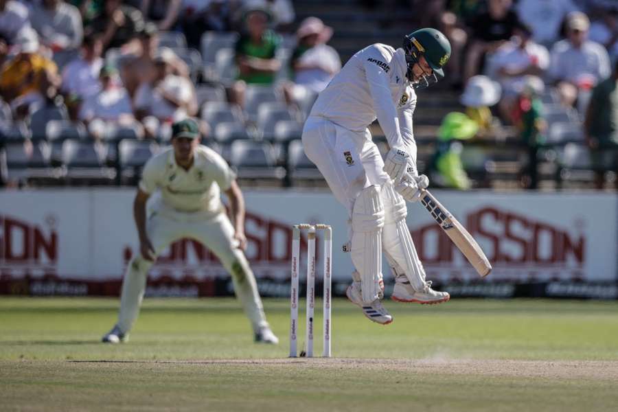 Ryan Rickelton scored his third test century on Friday Ryan Rickelton scored his third test century on Friday