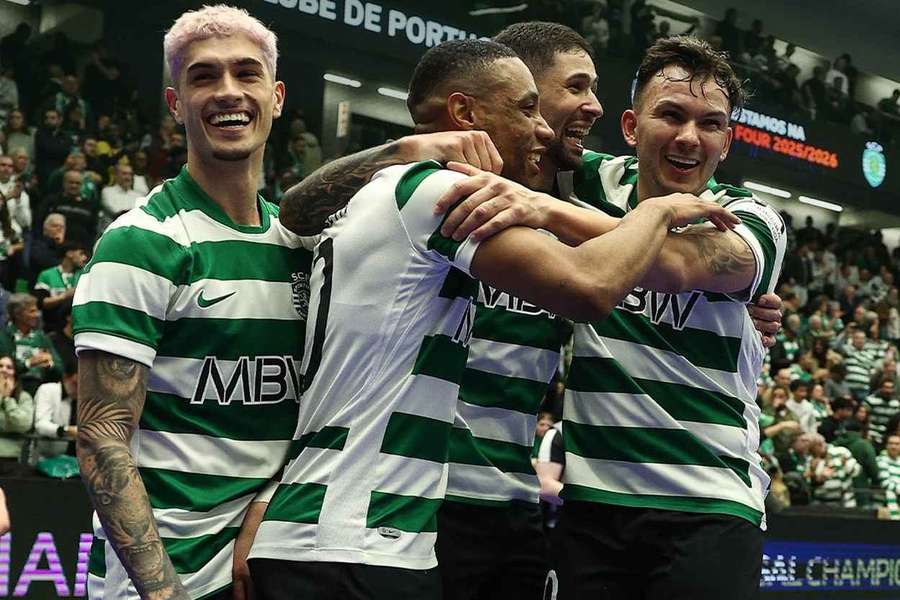 Sporting defronta o Jimbee Cartagena na Liga dos Campeões de futsal