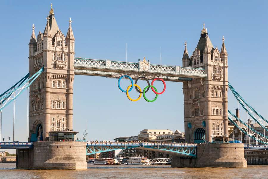 Werden die olympischen Ringe 2040 einmal mehr an der London Bridge aufgehangen?