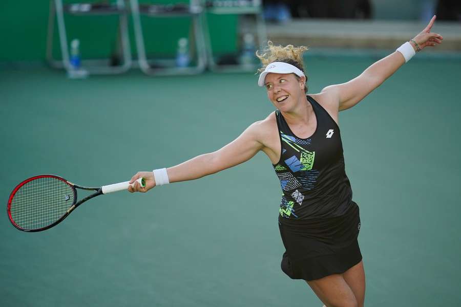 Anna-Lena Friedsam hat das Achtelfinale des WTA-Turniers in Cluj erreicht.