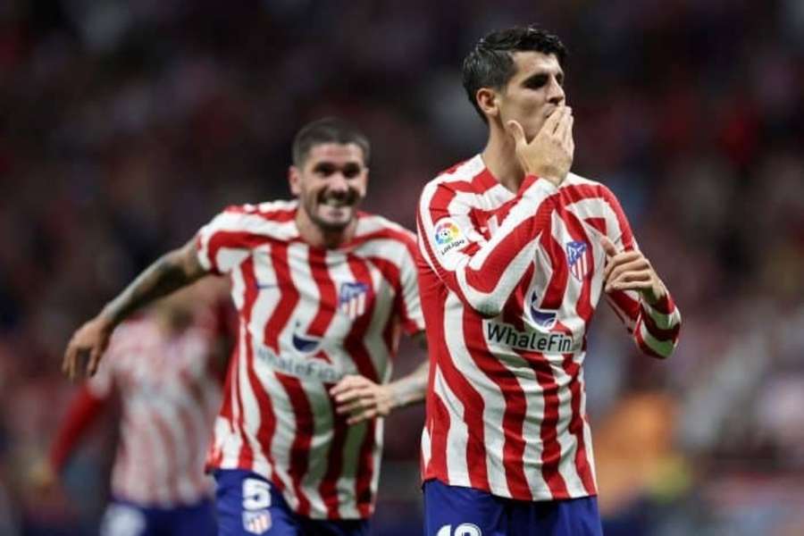 Morata disputou a sua terceira época (em duas fases diferentes) no Atlético Madrid