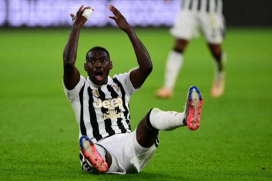La reazione di Kolo Muani La reazione di Kolo Muani