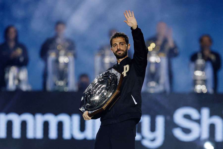 Bernardo Silva se despidió el lunes del Manchester City Bernardo Silva se despidió el lunes del Manchester City