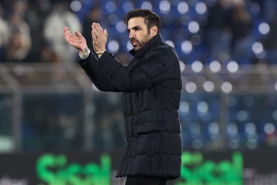 Cesc Fábregas, entrenador del Como