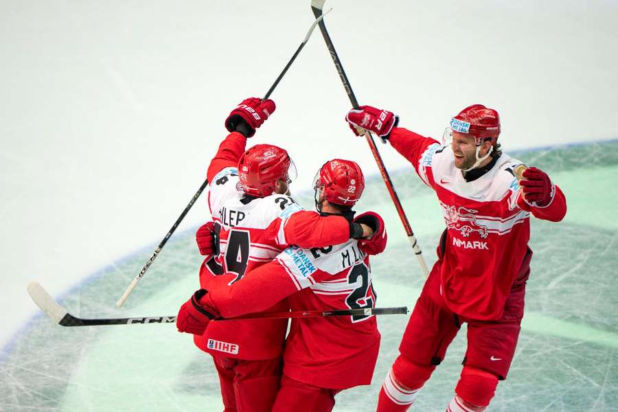 Nikolaj Ehlers led Denmark to a sensational win over Canada at last year's World Championships