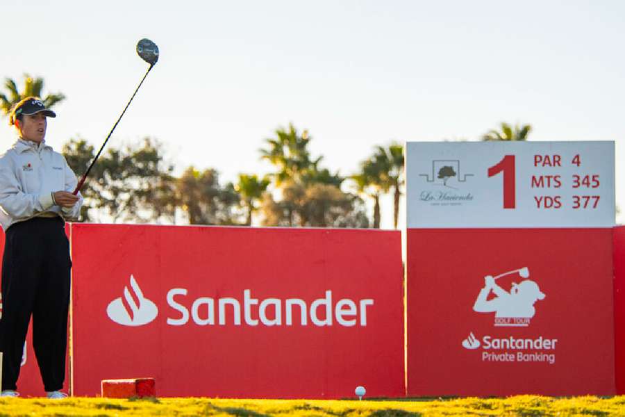 Ana Peláez, líder tras la primera jornada del campeonato de España de golf para profesionales
