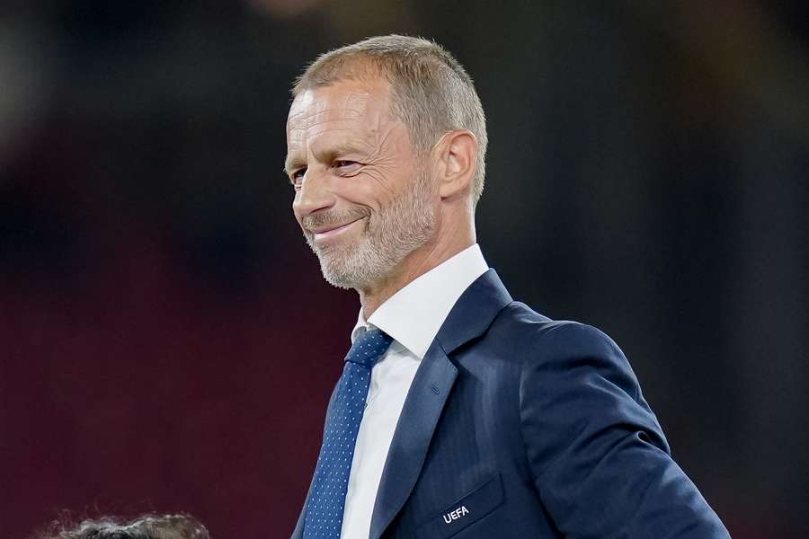 Președintele UEFA, Aleksander Ceferin Președintele UEFA, Aleksander Ceferin