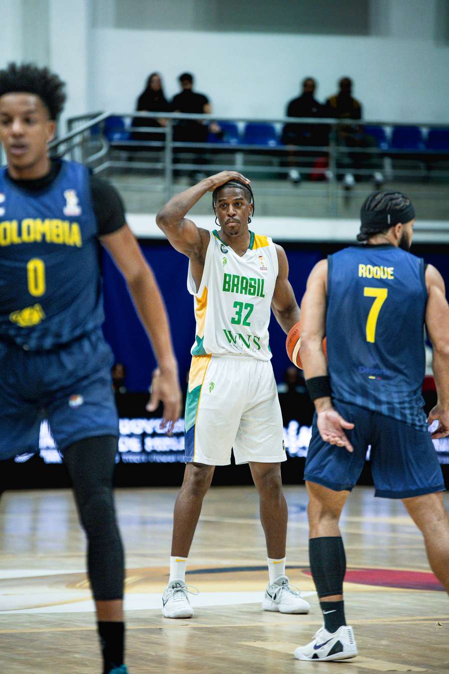 Georginho teve boa atuação na vitória brasileira