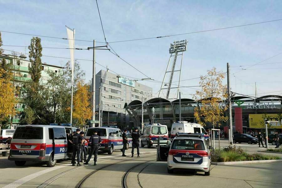 Policja w Grazu wyznaczyła strefę bezpieczeństwa przed meczem z Rakowem