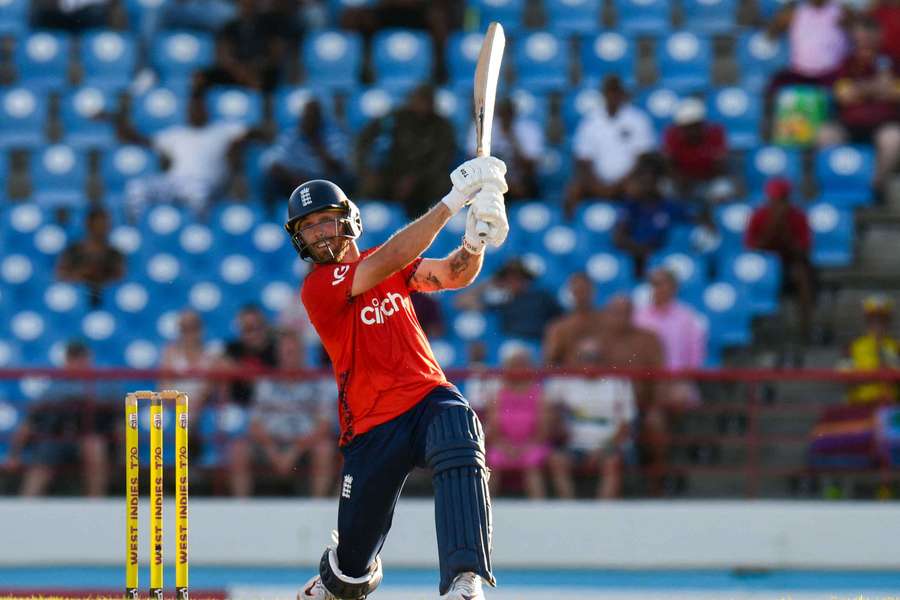 Phil Salt has amassed three centuries and three fifties from 13 T20I innings against the West Indies.