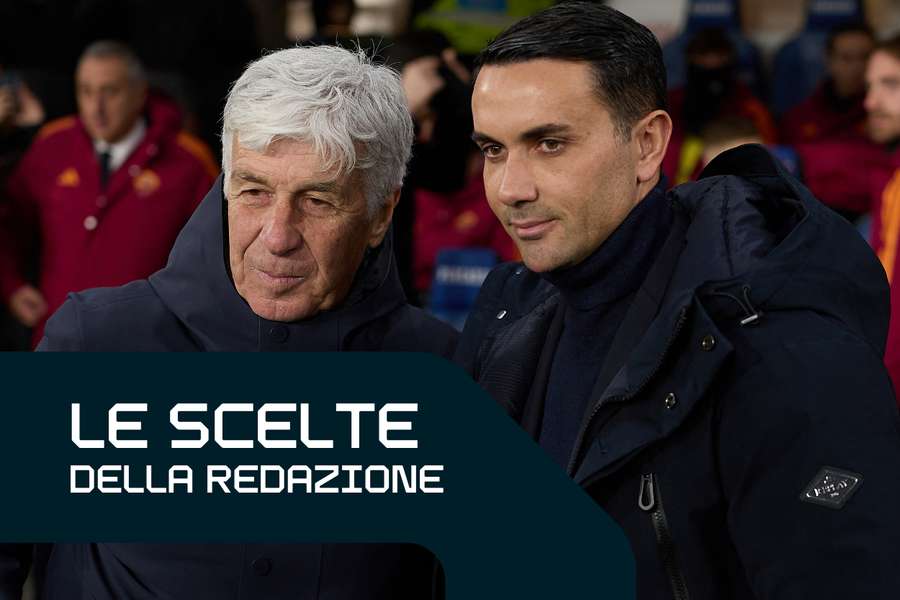 Gian Piero Gasperini e Raffaele Palladino