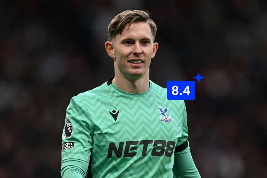 Crystal Palace goalkeeper Dean Henderson
