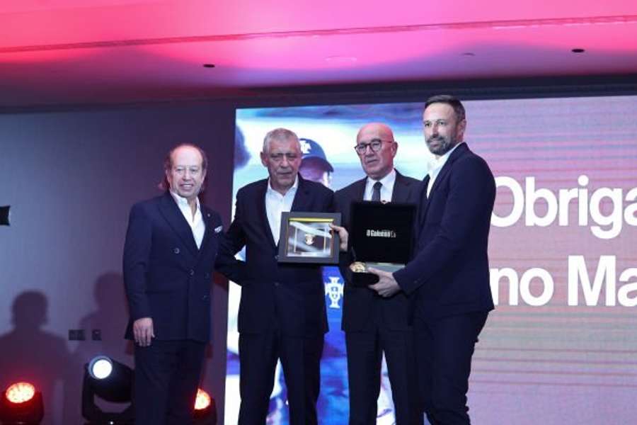 Roberto Martínez, Bino Maçães e Fernando Santos Roberto Martínez, Bino Maçães e Fernando Santos