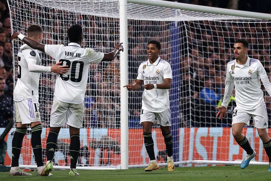 Rodrygo a marqué un doublé et le Real sera bel et bien en 1/2